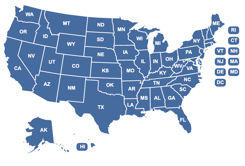 Browse rentals by state