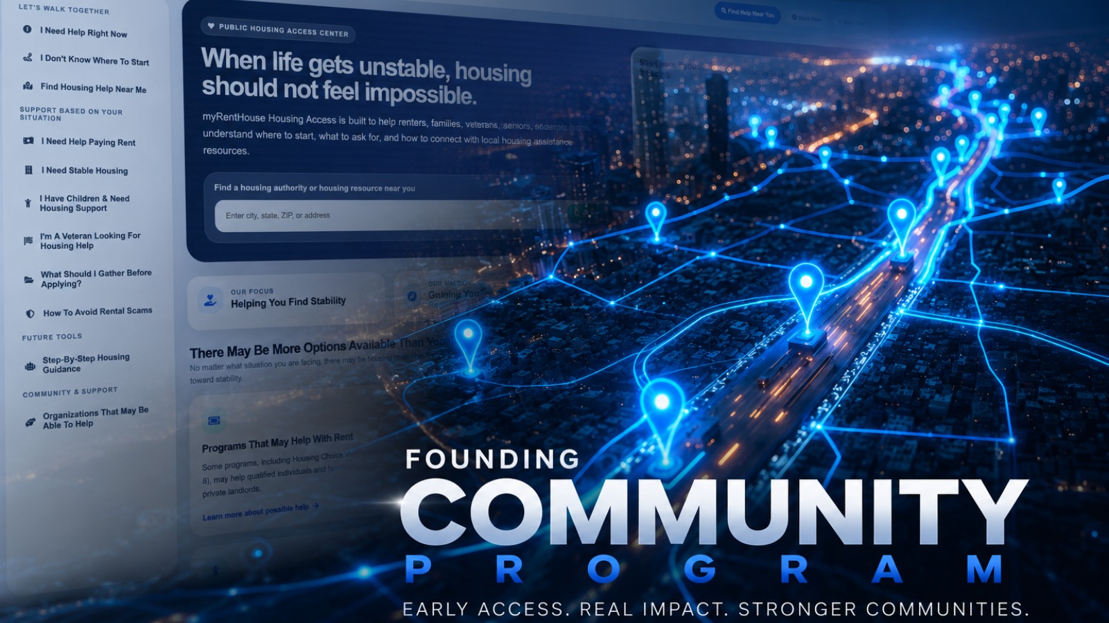 Founding Community Program Begins Taking Shape
