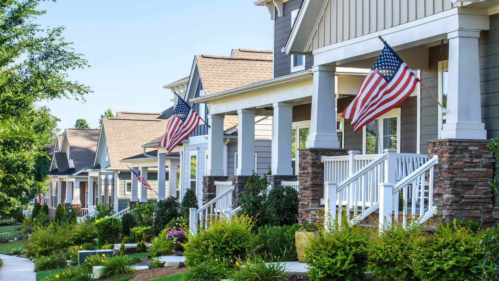 Welcoming residential neighborhood